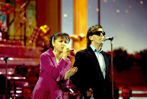 Sanremo 1992 Aleandro Baldi e Francesca Alotta