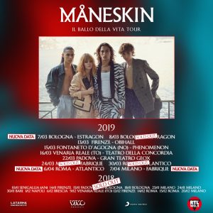 Maneskin tour