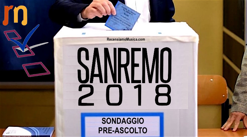 Sondaggio Sanremo - PreAscolto