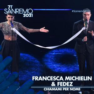 Francesca Michielin e Fedez - Sanremo 2021