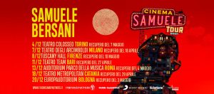 Samuele Bersani tour concerti 2021