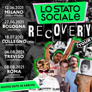 Lo Stato Sociale - Recovery Tour