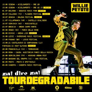 Willie Peyote - Tourdegradabile concerti 2021