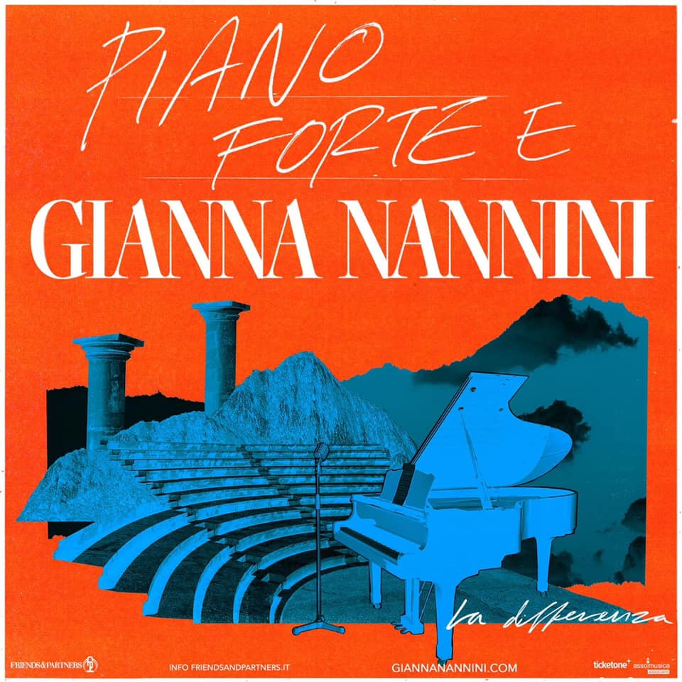 Piano e voce e Gianna Nannini tour