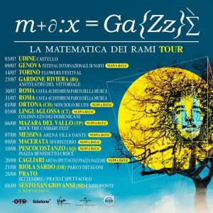Max Gazzè - La matematica dei rami tour