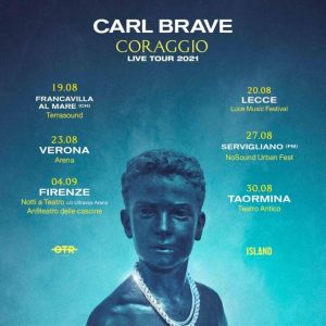 Carl Brave - Coraggio Live Tour 2021