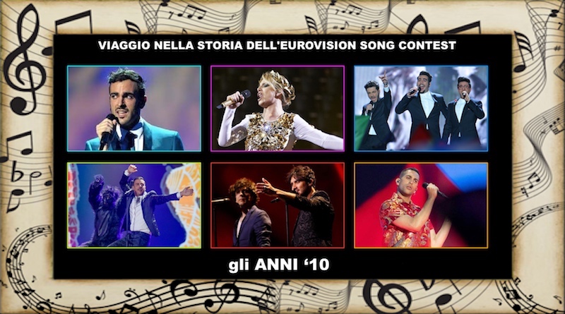 Eurovision Song Contest: protagonisti e canzoni gli ANNI '10
