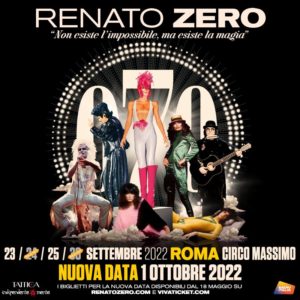 Renato Zero - ZeroSettanta Live 2022