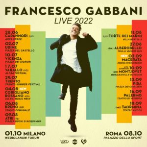 Francesco Gabbani Live 2022