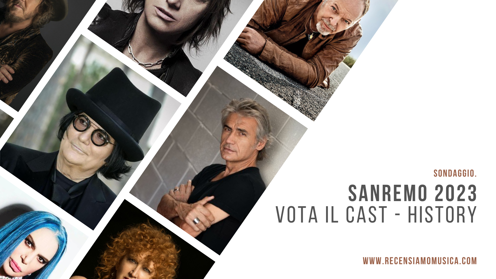Sanremo 2023 - History cast sondaggio