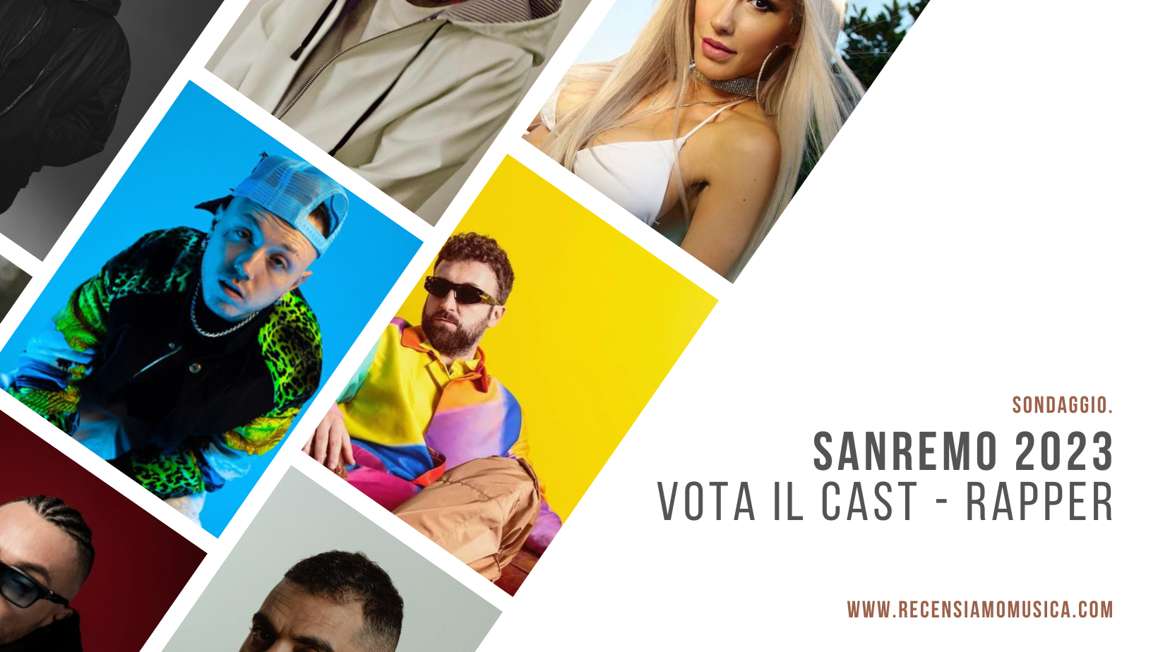 Sanremo 2023 - Sondaggio rapper