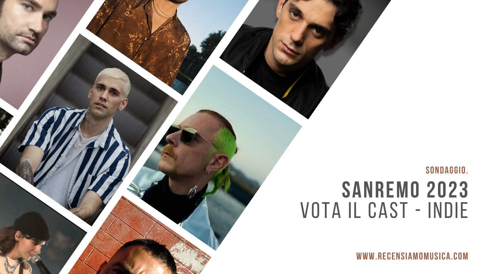 Sanremo 2023 - Indie - Sondaggio cast