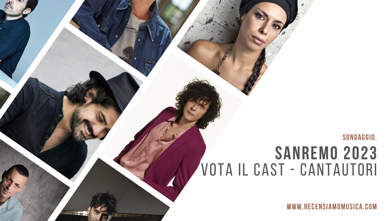 Sanremo 2023 - Cantautori sondaggio