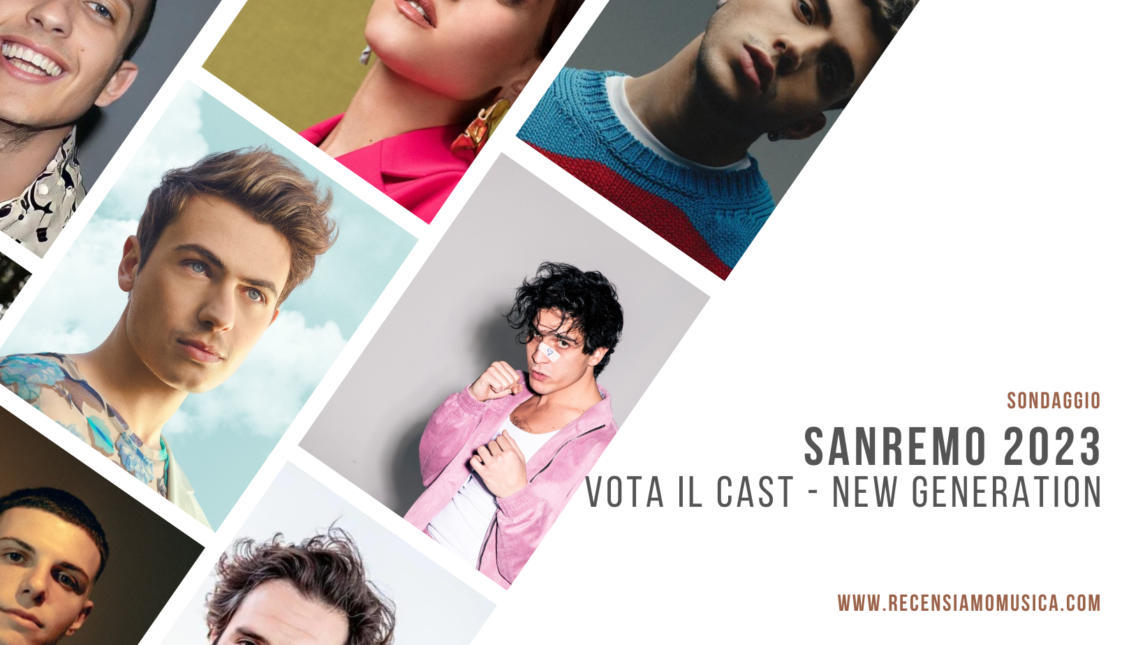 Sanremo 2023 - sondaggio - new generation