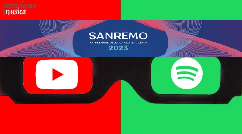 Sanremo 2023 YouTube Spotify