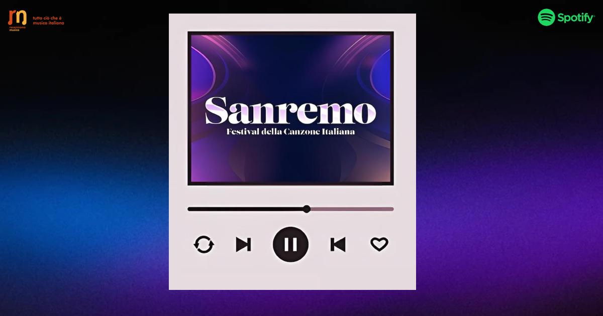 Sanremo 2024, ecco come sarebbe la classifica dopo sei mesi secondo Spotify