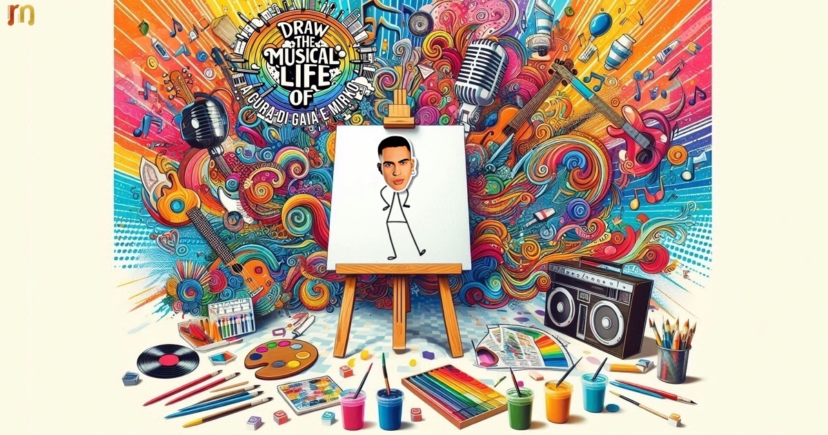 Draw The Musical Life of… MAHMOOD