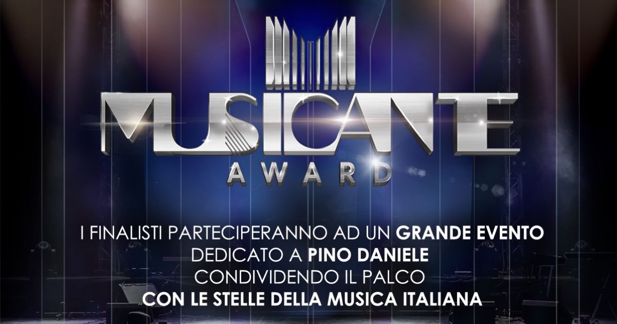 “Musicante Award”, ultimo giorno di iscrizioni per il Premio Pino Daniele