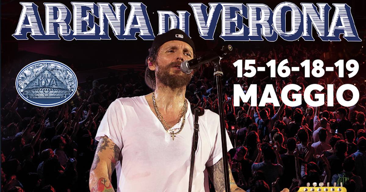 Jovanotti, svelate quattro nuove date all’Arena di Verona