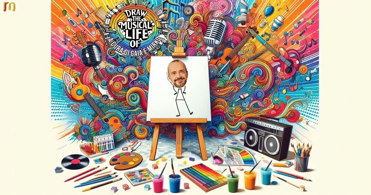 Draw The Musical Life of… MAX PEZZALI