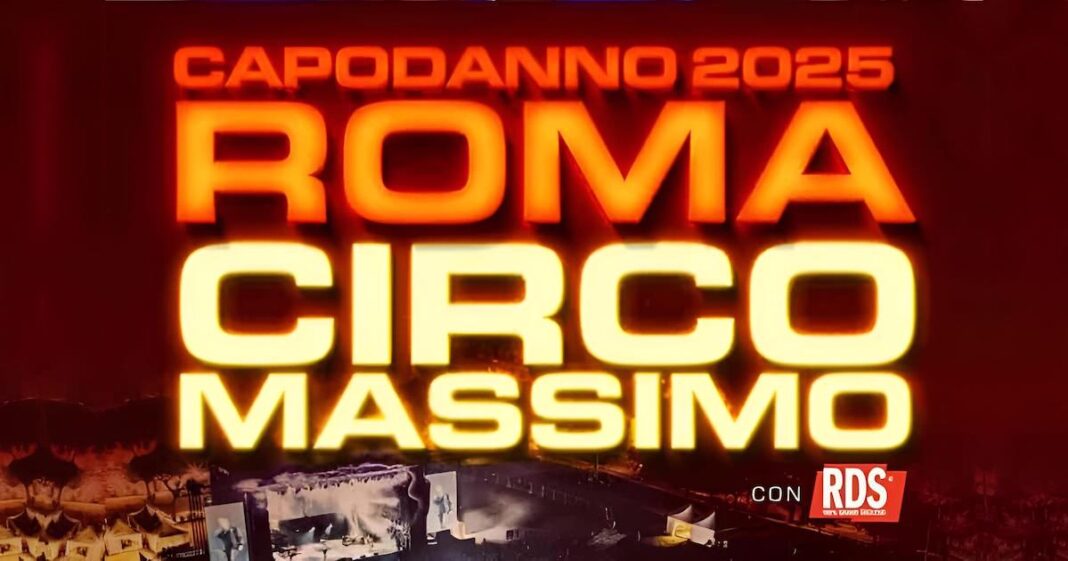 Capodanno al Circo Massimo con Gabry Ponte, PFM e Orchestraccia