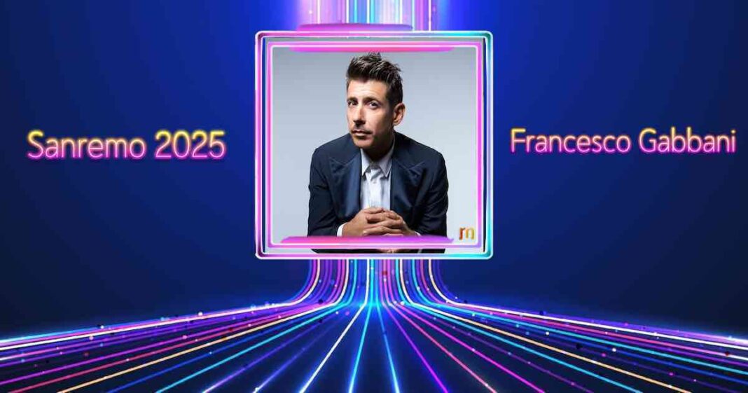 Sanremo 2025 Scheda Francesco Gabbani