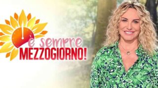 “È sempre mezzogiorno”, Antonella Clerici in linea diretta con Sanremo 2026