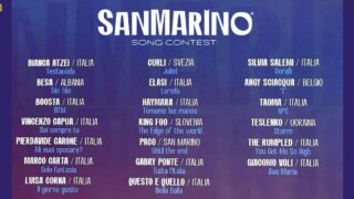 San Marino Song Contest 2025: tra i partecipanti anche Gabry Ponte con “Tutta l’Italia”