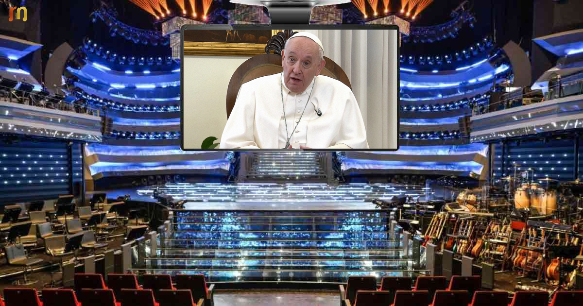 Sanremo 2025 Papa Francesco