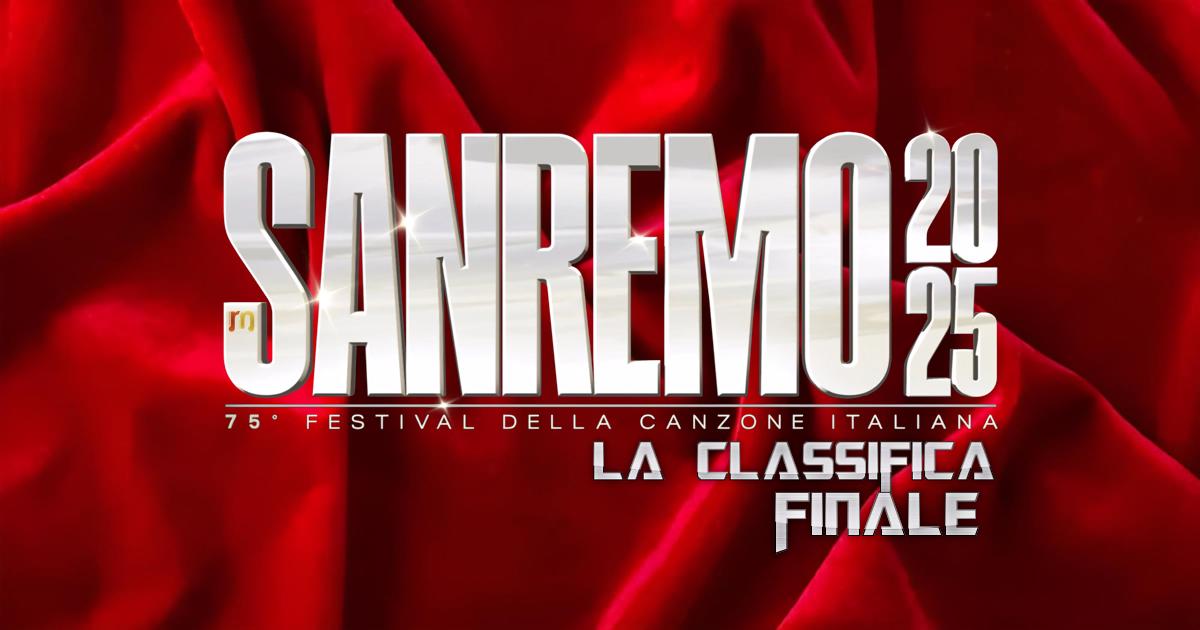 Sanremo 2025 classifica finale