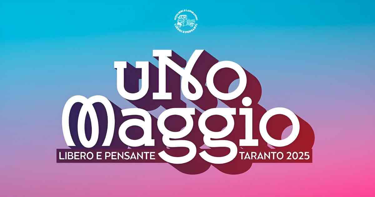 Uno Maggio Taranto 2025