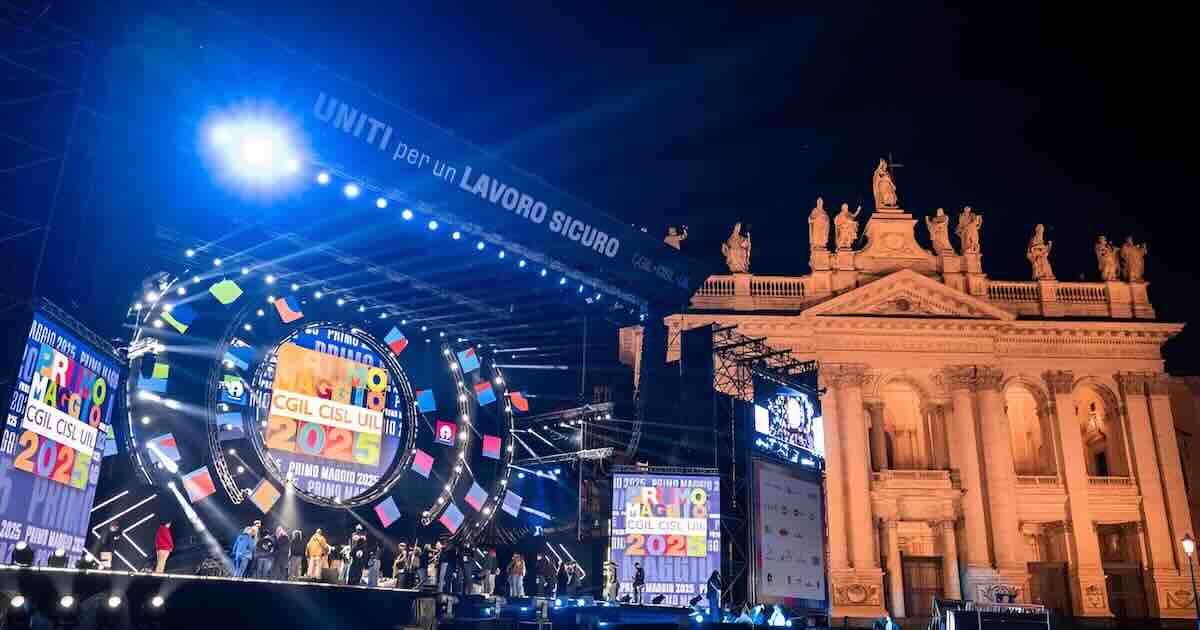 Primo Maggio Roma 2025 scaletta