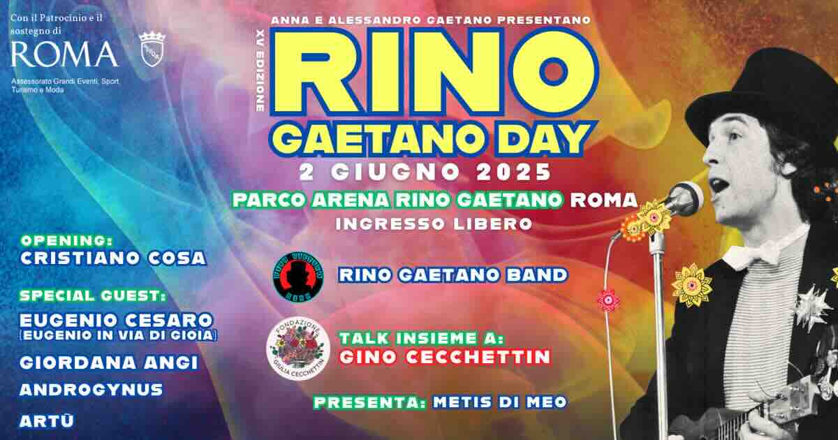 Rino Gaetano Day 2025