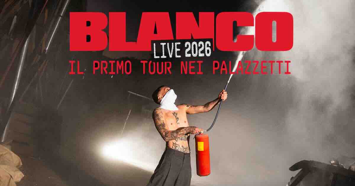 Blanco tour 2026