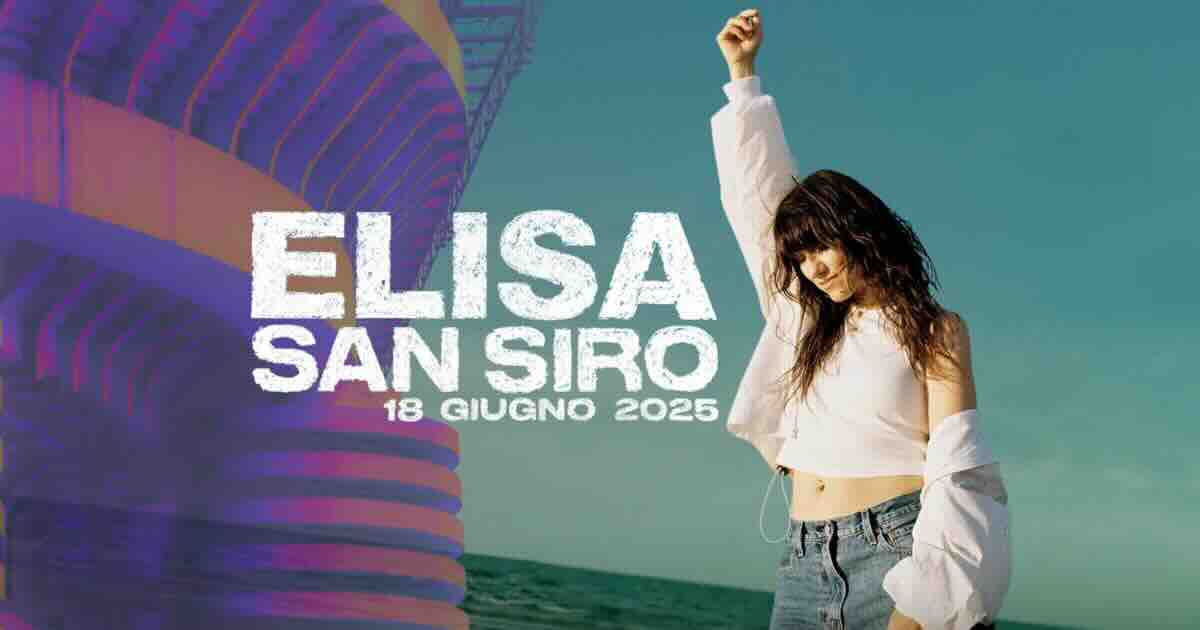 Elisa scaletta San Siro
