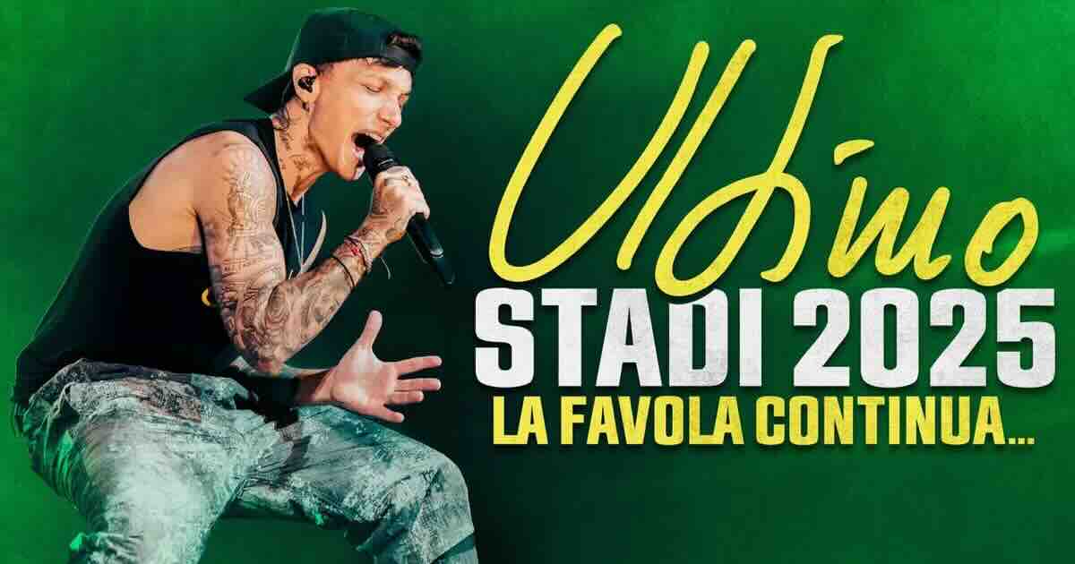 Ultimo scaletta 2025