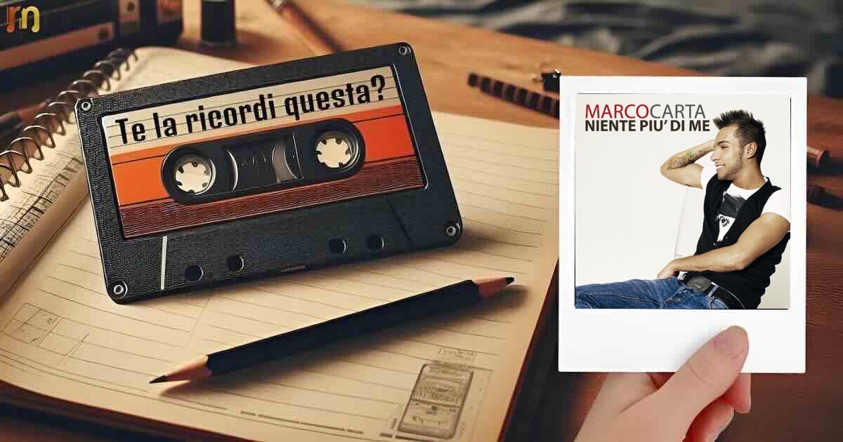 Niente più di me Marco Carta