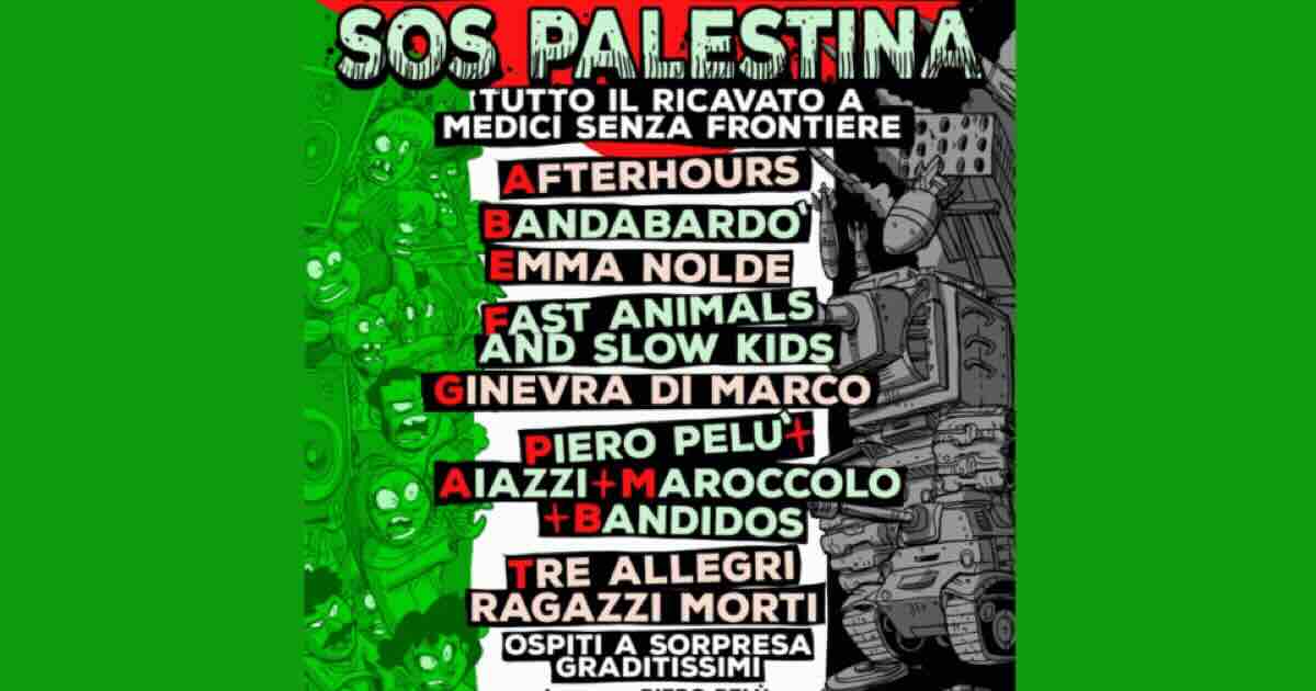 Palestina Piero Pelù
