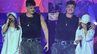 Angelina Mango torna sul palco al concerto di Olly
