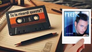 “La vita è” di Nek: te la ricordi questa?