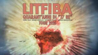Litfiba, annunciato il “Quarant’anni di 17 re Tour 2026″