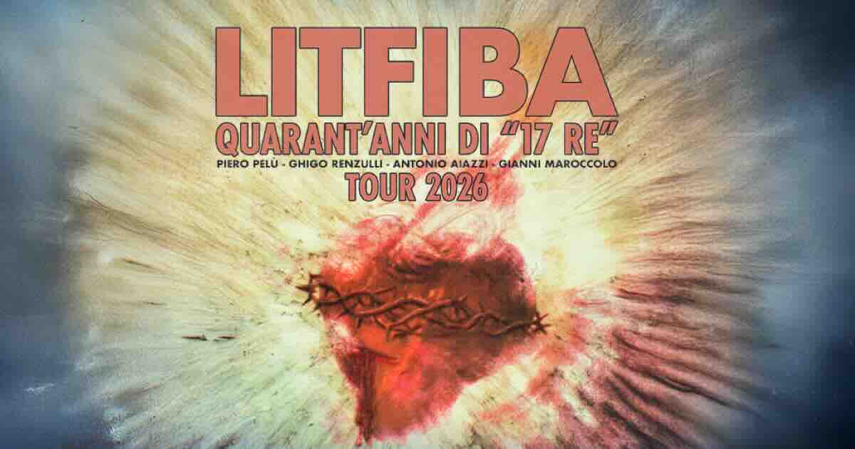Litfiba tour 2026