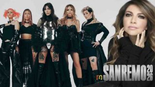 Sanremo 2026, Bambole di Pezza e Cristina D’Avena insieme nella serata cover con “Occhi di gatto”