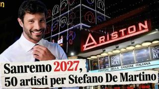 Sanremo 2027, il primo toto-nomi dei possibili cantanti in gara: 50 artisti per Stefano De Martino
